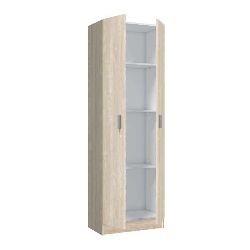 Armario 2p barato NERJA Roble 59 cm