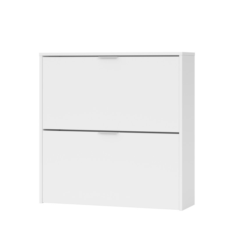 Zapatero 2 puertas 75 (16 pares) barato MARBEL Blanco 75 cm