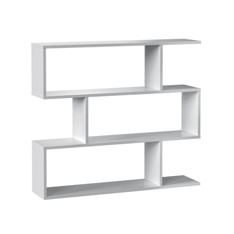Estantería baja barata SALOBRENA Blanco Brillo 110 cm