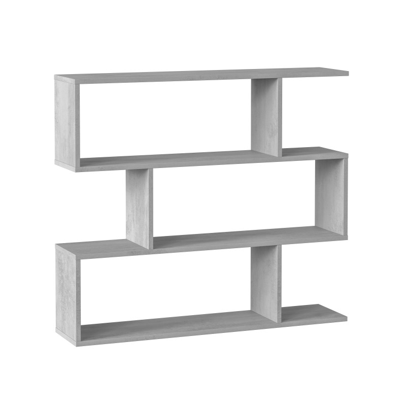 Estantería baja barata SALOBRENA Cemento 110 cm
