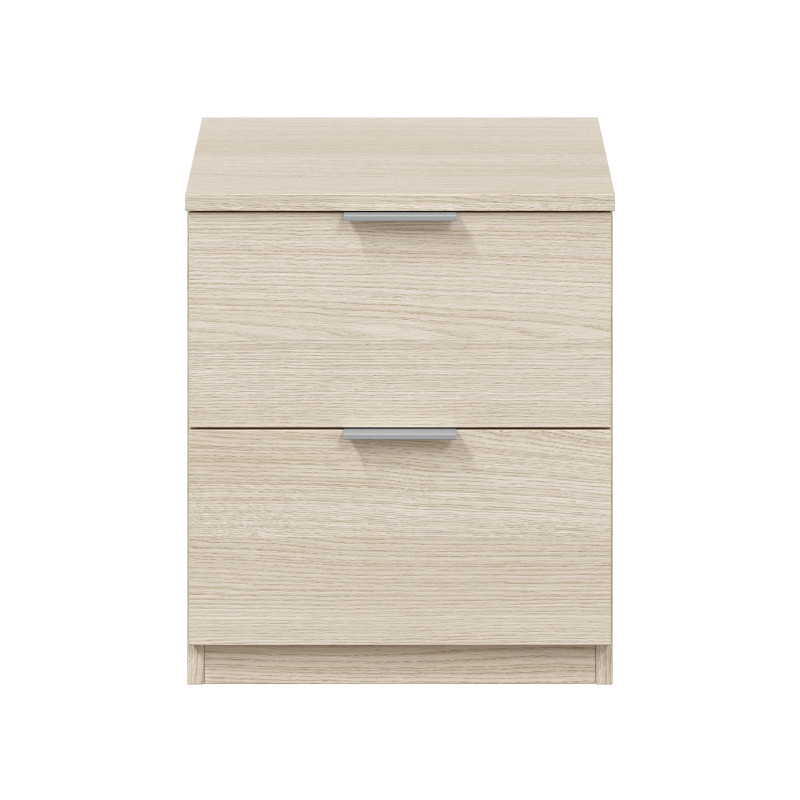 Mesita 2c barata MOJACAR Roble 38 cm