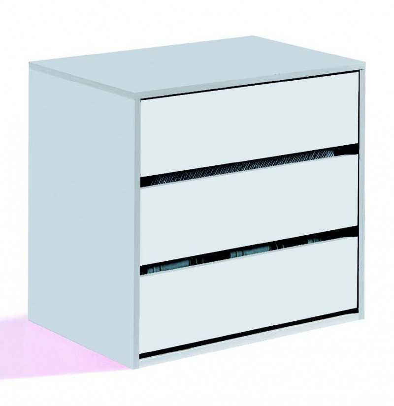 Cajonera de armario de 60 3 cajones MAIRENA en blanco